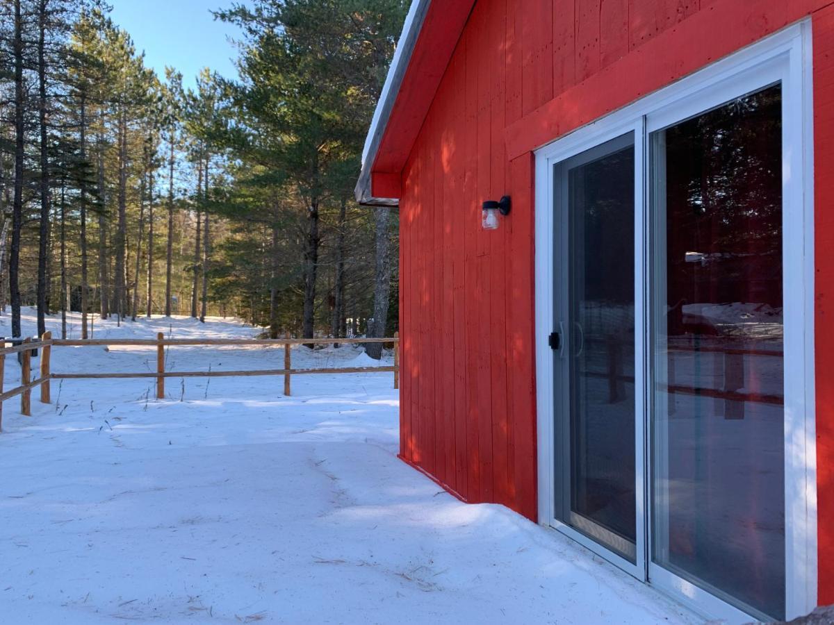 L'Auberge Refuge Du Trappeur Saint-Mathieu-du-Parc Eksteriør billede